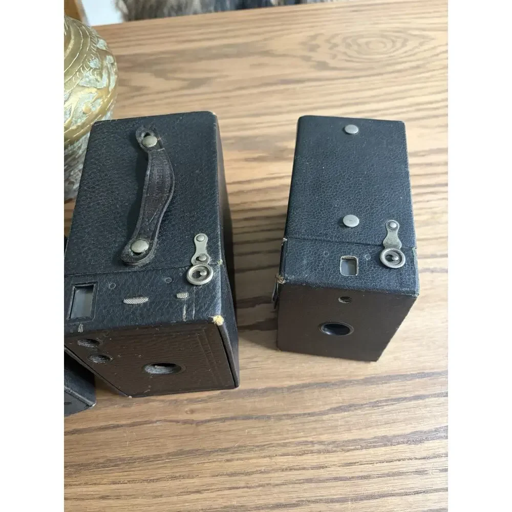 Antique Kodak Eastman Box Camera Lot Film Cameras Lot Of 3